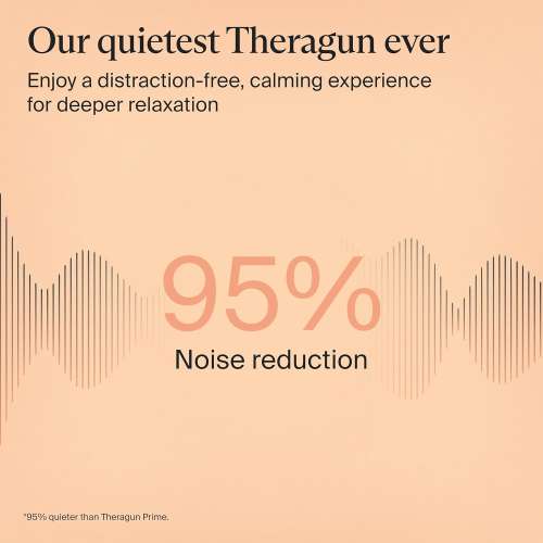 Therabody: TheraGun Sense Percussion Massage Gun - Deep Tissue Personal Massager with Preloaded Breathwork Routines for Stress Relief, Pain Relief & Muscle Soreness in Neck, Back, Leg and Knee (Black)