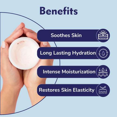 Dermistry: Body Butter For Dry & Very Dry Skin Deep Hydration Moisturizer With Coffee Shea Butter 100ml