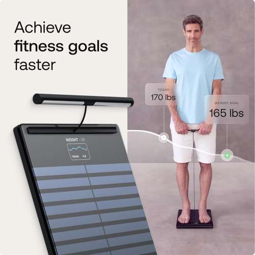 Withings: Smart Scales for Body Weight, FSA or HSA Eligible, Body Analysis ,Black