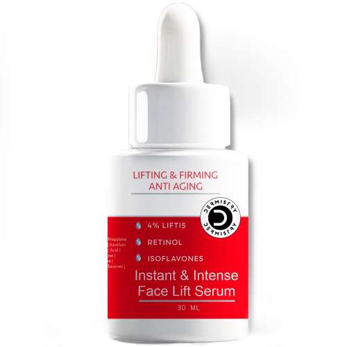 Dermistry: Instant Skin Tightening Anti Aging Retinol Day Night Face Serum for Ageing Wrinkled Skin 30ml