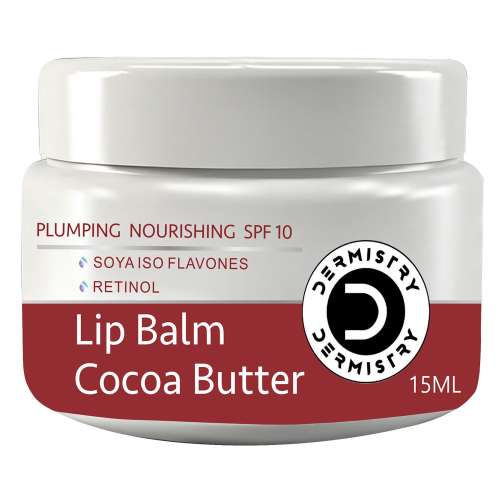 Dermistry: Cocoa Butter Tinted Lip Balm with Spf for Pigmentation Dry Dark Chapped Pigmented Lips 15ml