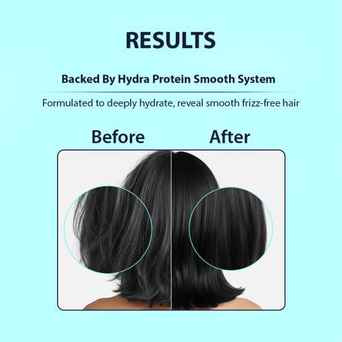 Dermistry: Dry Damaged & Frizzy Hair Mask with Hyaluronic Acid Ceramides for Hydration Frizz Control 200ml