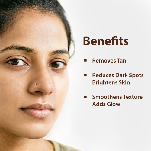 Dermistry: Kojic Acid D Tan Face Pack Mask for Glowing Skin Lightening Whitening Brightening Fairness 100ml
