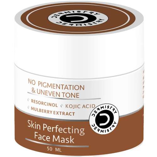 Dermistry: Kojic Acid DTan Face Pack Mask for  Detan Dark Spots Pigmentation Tan Removal Lightening 50ml