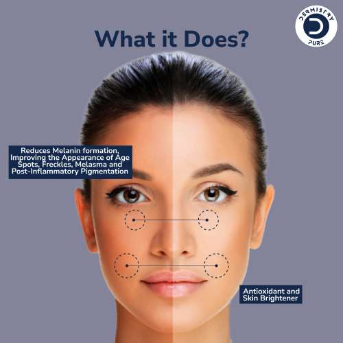 Dermistry: 2% Kojic Acid Alpha Arbutin Pigmentation Removal Spots Correcting Glowing Skin Face Serum 30ml