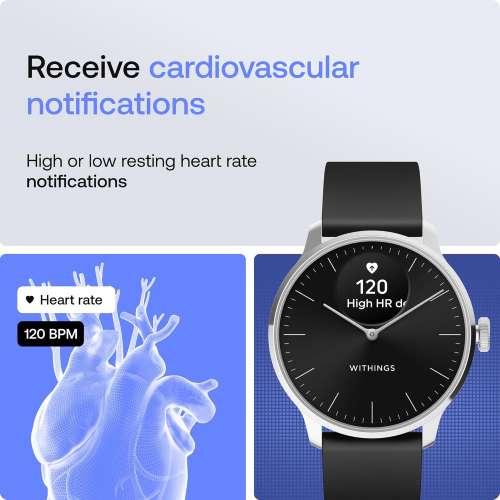 Withings: ScanWatch Light - Hybrid Smartwatch, Black