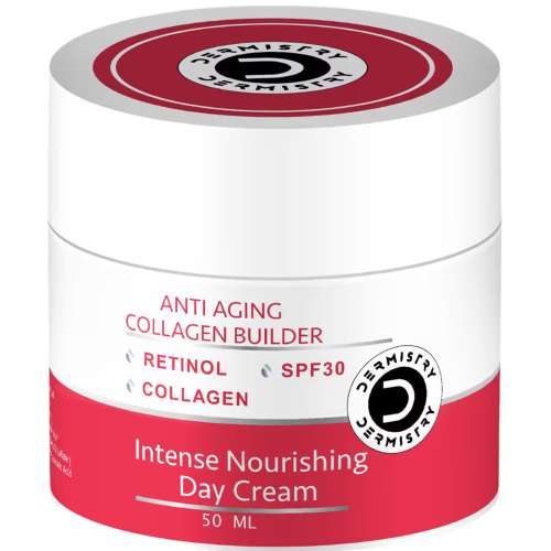 Dermistry: Anti Ageing Collagen Retinol SPF 30 Moisturizer Day Face Cream For Aging Wrinkles Repair 50ml