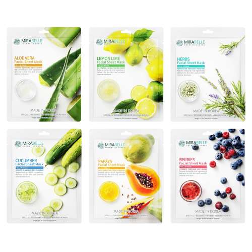 Mirabelle: Fairness Facial Mask Pack of 6 