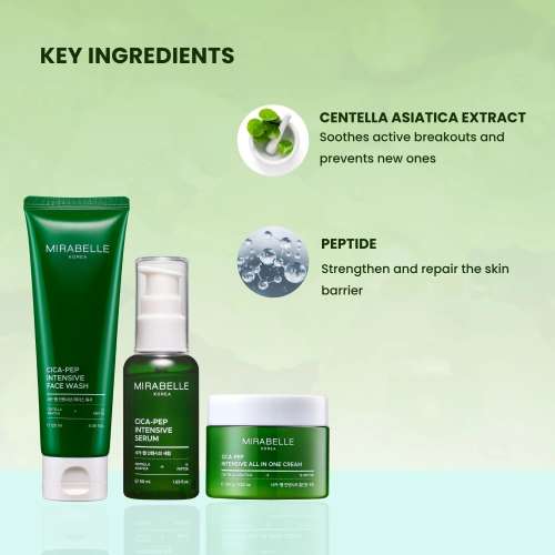 Mirabelle: Anti-Acne Essentials Kit Pack of 3