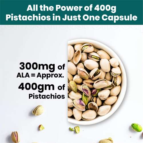 Vlado's Himalayan Organics: Alpha Lipoic Acid 300mg | Boost Liver Function, Healthy Blood Sugar, Antioxidant | Good For Nerves And Heart Functioning - 60 Veg Capsules