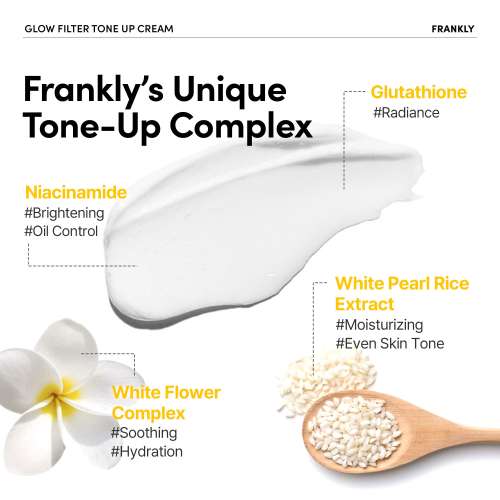 Frankly: Glow Filter Tone Up Cream 50ml