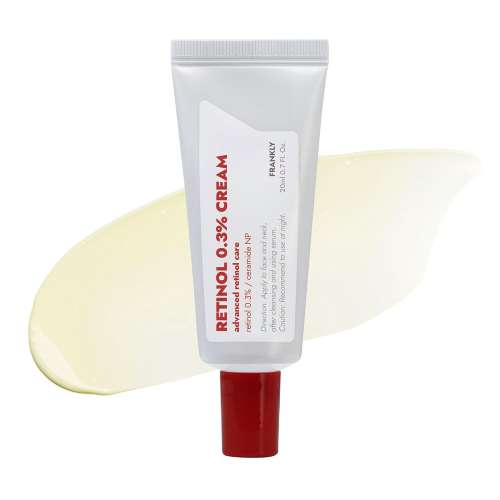 Frankly: Retinol 0.3% Cream | Anti-Aging | Wrinkle Repair | Pure Retinol | Vitamin E | Collagen Renewal | Skin Texture | Korean Skincare | 20ml
