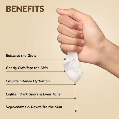 Mirabelle: Bright Skin Facial Sheet Mask Pack of 5