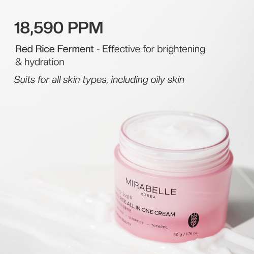 Mirabelle: Red Rice All In One Cream