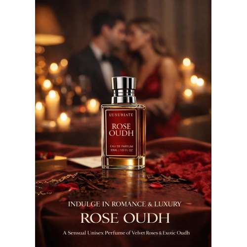 Luxuriate: Eau De Parfum Rose Oudh 30ml