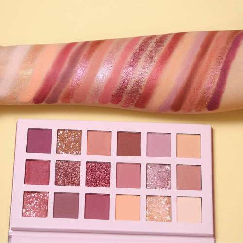 kindlife: Nude Eyeshadow Palette - Shimmer & Matte Finish with Versatile Colors