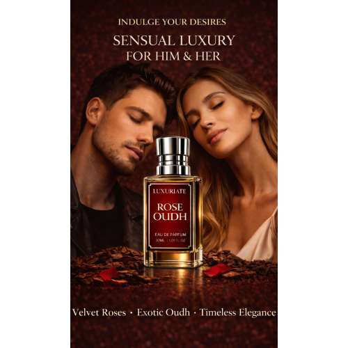 Luxuriate: Eau De Parfum Rose Oudh 30ml