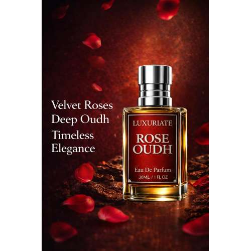 Luxuriate: Eau De Parfum Rose Oudh 30ml