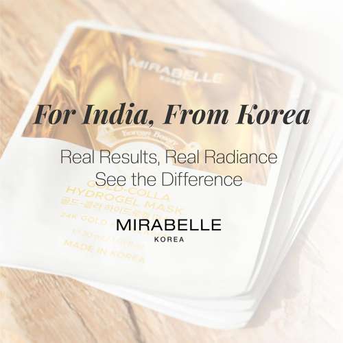 Mirabelle: Gold-Collagen Hydrogel Mask
