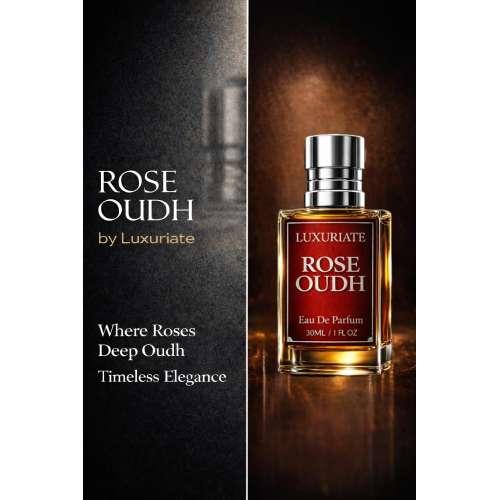Luxuriate: Eau De Parfum Rose Oudh 30ml