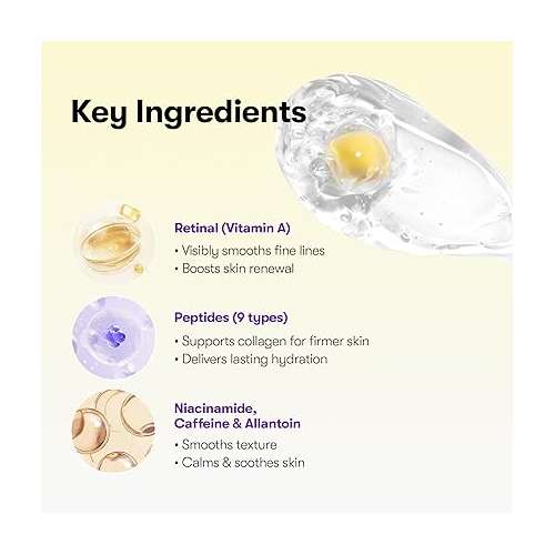 VT Cosmetics: Retinal Peptide Capsule Cream | Retinal | Anti-Aging | Peptide | Fine Lines & Wrinkles | 50ml