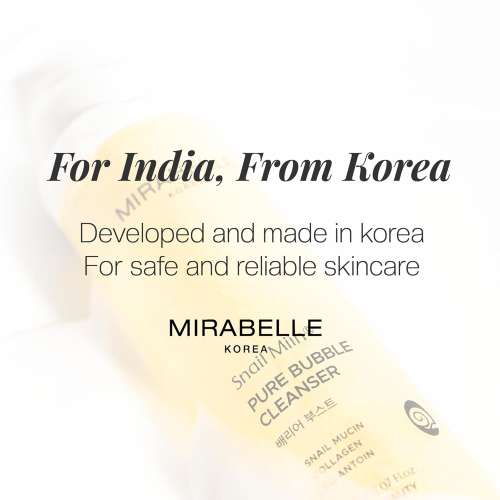 Mirabelle: Snail Miin Pure Bubble Cleanser