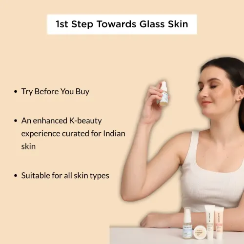 Ricekraft: Korean Skincare Kit, Set of 5 Travel Friendly Minis