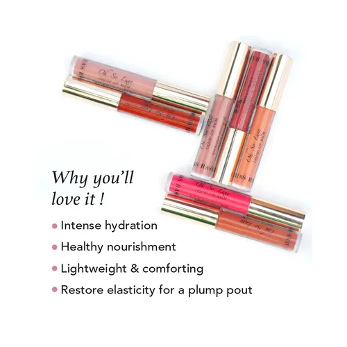 RAS Luxury Oils: Oh-So-Luxe Tinted Liquid Lip Balm in  Rosy Nude I am Kind