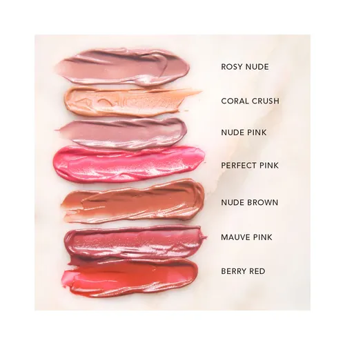 RAS Luxury Oils: Oh-So-Luxe Tinted Liquid Lip Balm In Caramel Nude I Am Serene - 3.2ml