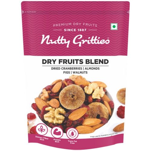 Nutty Gritties: Dry Fruits Blend for dietary fibre - 200 gm