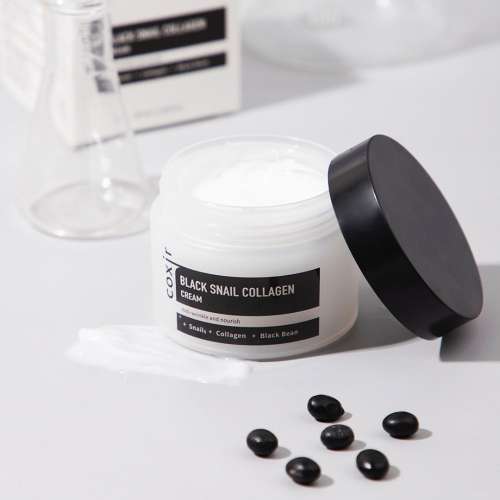 Coxir: Black Snail Collagen Cream | Anti-Aging | Firming & Deep Hydration Face Moisturizer | 50ml