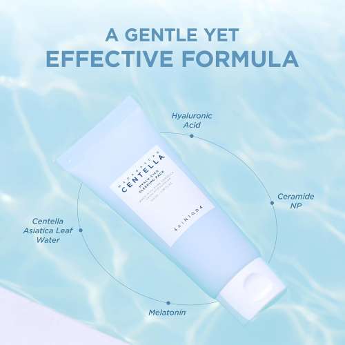 SKIN1004: Madagascar Centella Hyalu-Cica Sleeping Pack  | Calming Care | Sensitive Skin | 100ml