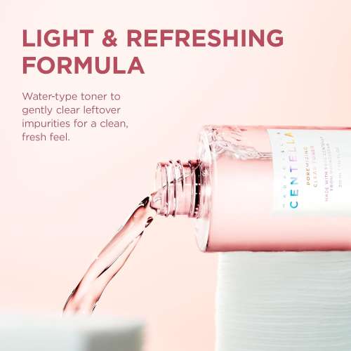 SKIN1004: Madagascar Centella Poremizing Clear Toner  | Calming Care | Sensitive Skin | Hydrating Toner | Skin Soothing | 210ml