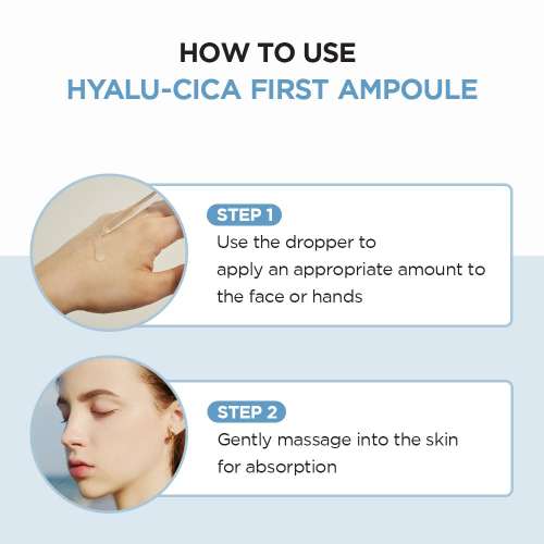 SKIN1004: Madagascar Centella Hyalu-Cica First Ampoule  | Calming Care | Sensitive Skin | Hydrating | Glow Boost | 100ml