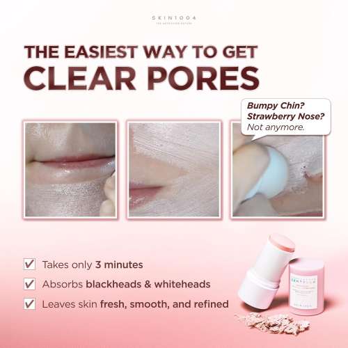 SKIN1004: Madagascar Centella Poremizing Quick Clay Stick Mask  | For Pore Care | Calming Care | Sensitive Skin | 27gm