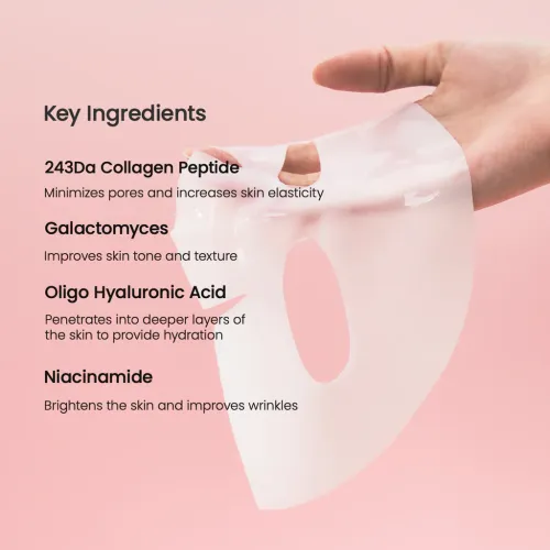 Biodance: Bio Collagen Real Deep Overnight Mask | Intense Hydration | Skin Soothing | Texture Care | Pack of 4 | 34g each