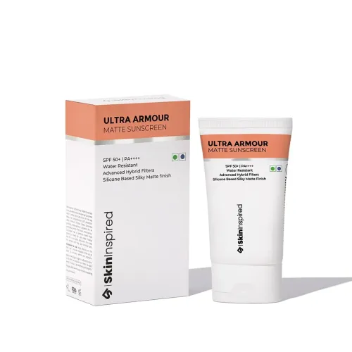 SkinInspired: Ultra Armour Sunscreen Gel SPF 50 | PA++++ | Oil-Free Sun Protection Gel | 50gm