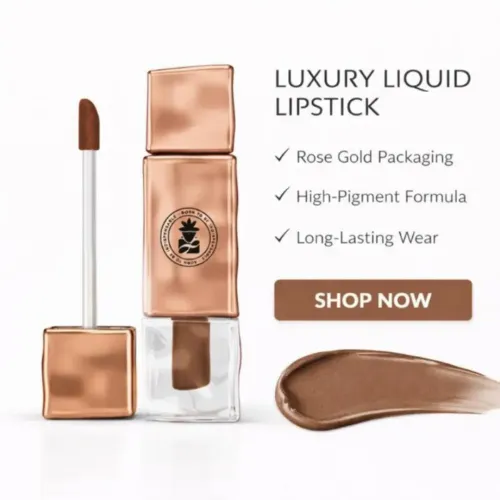 BOBI: Velvet Matte Liquid Lipstick WILD | Bold & Dramatic Color | Velvet Matte Finish | Highly Pigmented | Comfortable Wear | 2.5ml