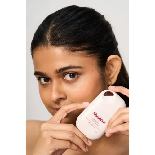 Atypiical: Low Effort 3-in-1 Sunscreen SPF 50 PA++++ | Moisturizer + Primer + Sunscreen |Dermatologically Tested | Non-Greasy, Ultra-Lightweight | No White Cast | Sunscreens for Oily & Dry skin | 40ml
