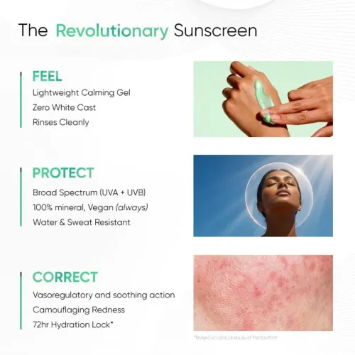 SkinInspired: The Green Sunscreen | SPF 50 PA++++ | Broad Spectrum Sun Protection | 50ml