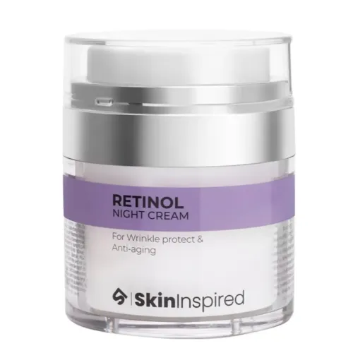 SkinInspired: Retinol Night Cream | Anti-Ageing Night Repair | Fine Lines & Wrinkle Care | 50gm