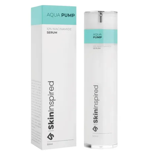 SkinInspired: Aqua Pump Face Serum | Hyaluronic Acid Hydration | Dewy Glow Serum | 30ml