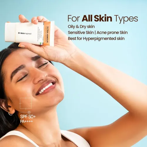 SkinInspired: Ultra Armour Sunscreen Gel SPF 50 | PA++++ | Oil-Free Sun Protection Gel | 50gm