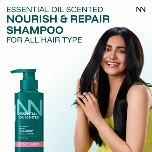 CINCINNUS: Essential Oil Scented Nourish And Repair Shampoo For All Hair Type 300ml