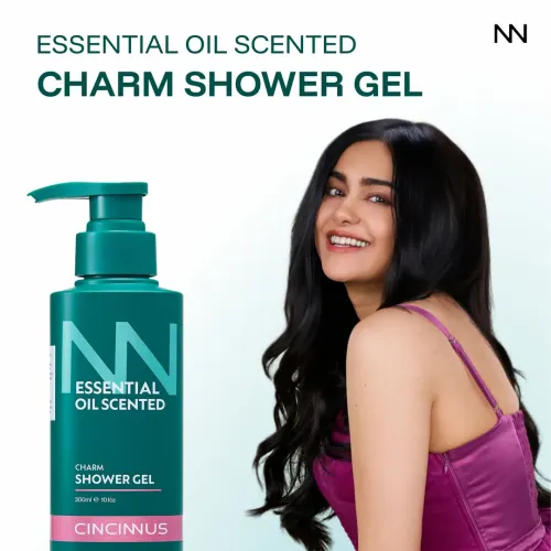 CINCINNUS: Essential Oil Scented Charm Shower Gel 300ml
