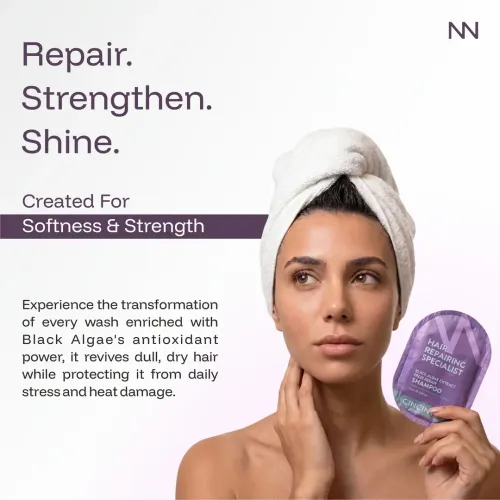 CINCINNUS: Frizz Repair Conditioner (Black Algae Extract) 20ml
