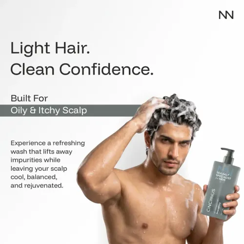 CINCINNUS: Sea Salt Oil Control Fluffy Shampoo 380ml