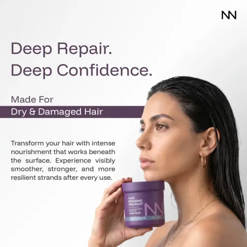 CINCINNUS: Black Algae Extract Frizz Repair Hair Mask 200ml