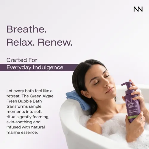 CINCINNUS: Green Algae Extract Scent Fresh Bubble Bath 300ml