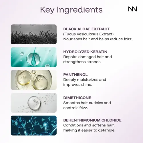 CINCINNUS: Black Algae Extract Frizz Repair Hair Mask 200ml